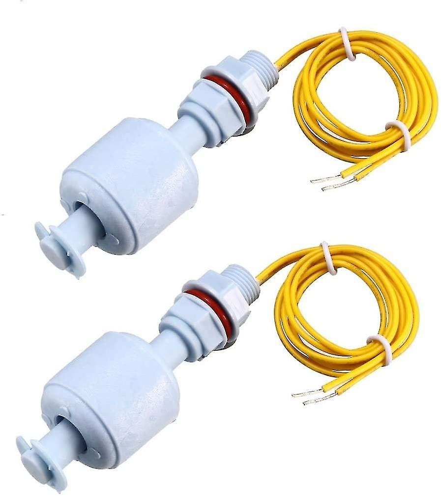 2pcs Pp Float Switch For M10 Water Pump Tank Liquid Water Level Sensor, With Cable