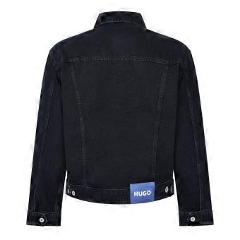 Hugo Mens Dex Denim Chest Pocket Slim Trucker Jacket