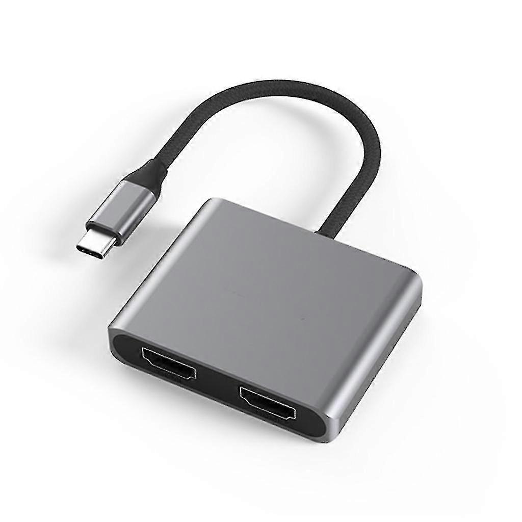 1Pc X Usb C To Hdmi-Compatible Splitter JYD