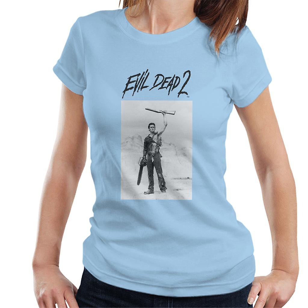 Evil Dead 2 Black Text Logo Women's T-Shirt