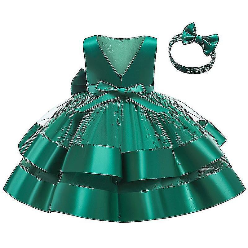 ילדים ילדה מסיבת יום הולדת פפיון Tutu Tulle שמלת טול