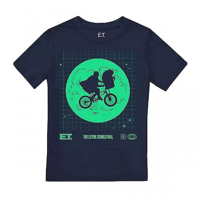 E.T Boys Grid T-Shirt