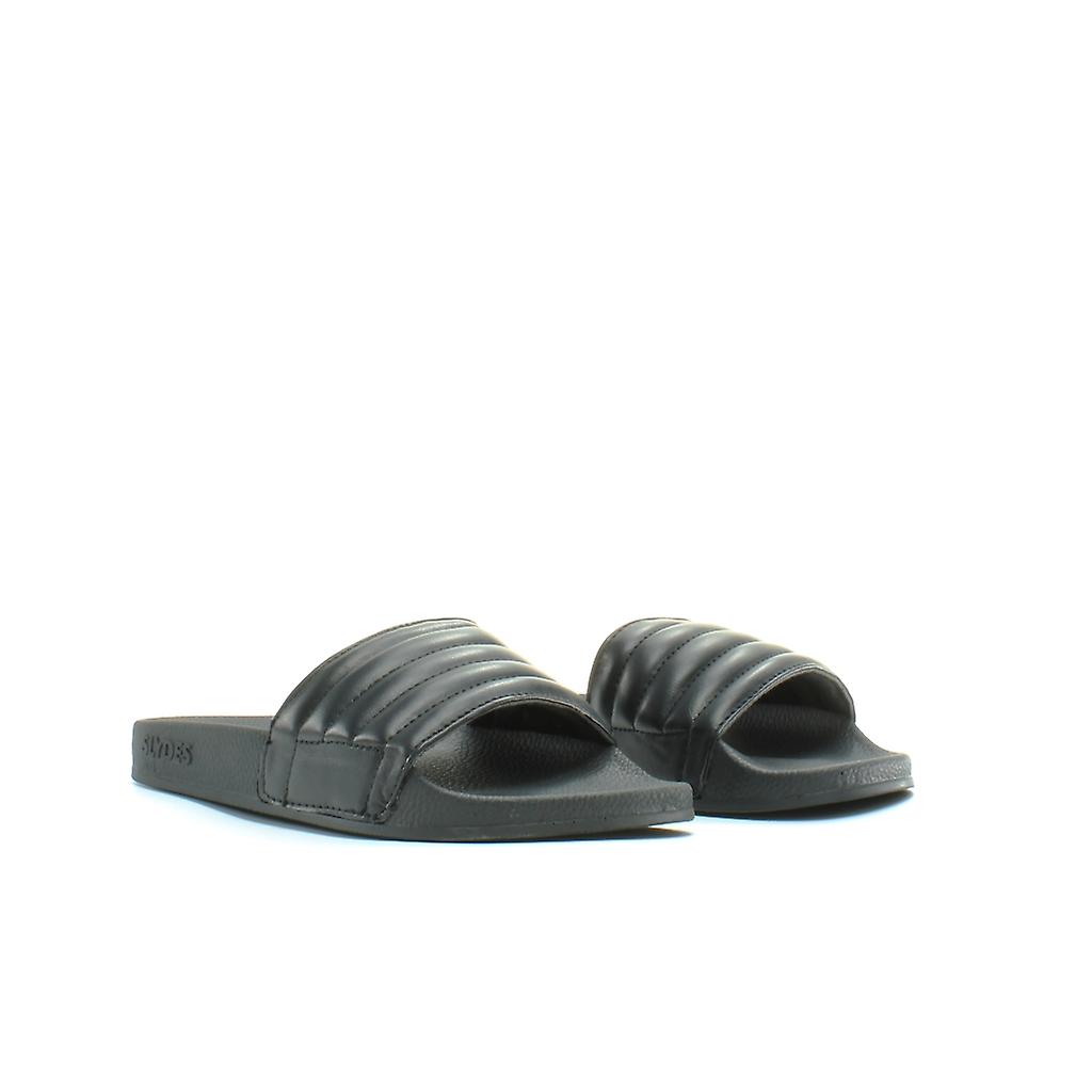 Slydes Port Black Synthetic Womens Slip On sliders S0421S106