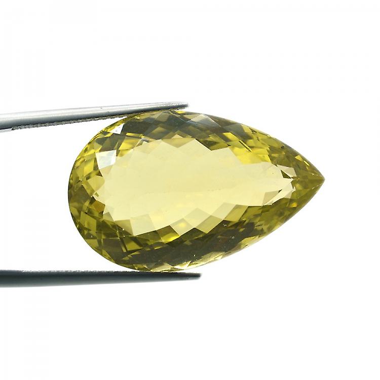 29,12ct. Lemon Quartz Pear Cut awo34