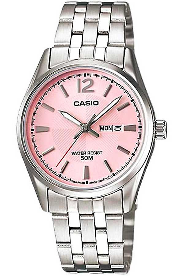 CASIO Collection LTP-1335D-5A - Analogue de quartz femelle en acier inoxydable