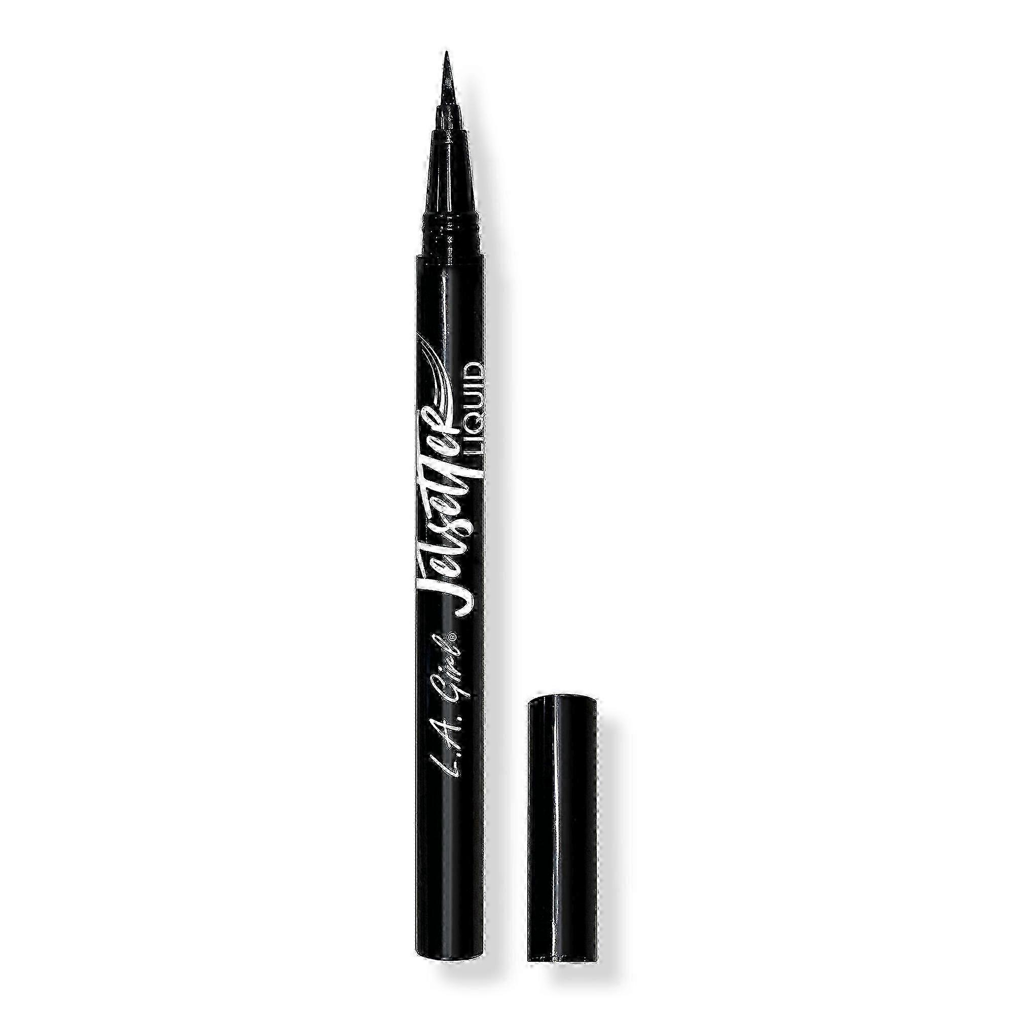L.a. Girl Jetsetter Liquid Liner, Black, 0.034 Oz