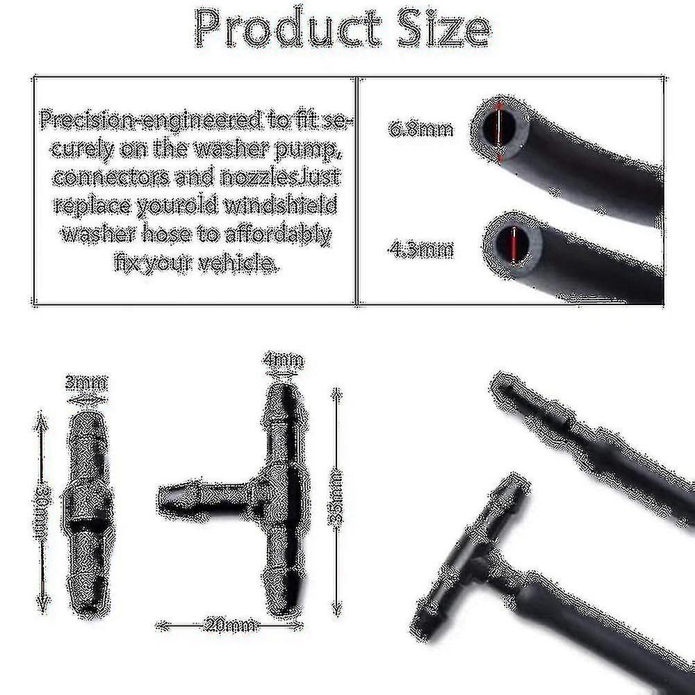 Windshield Washer Squirter Nozzle Spray For 4805742ab, 5116079aa