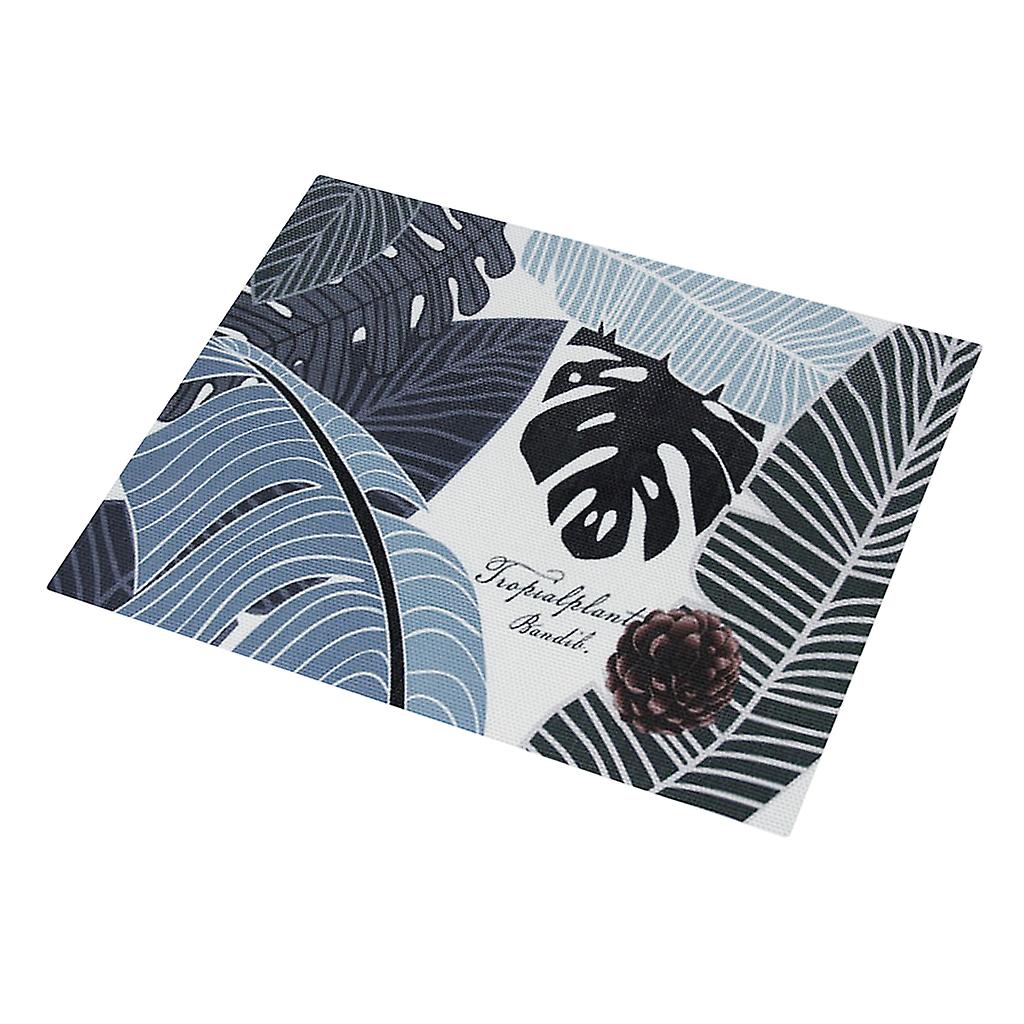 AntiSlip Waterproof TableMat Heat Pad Kitchen Coaster Dining Placemat  Banana leaf