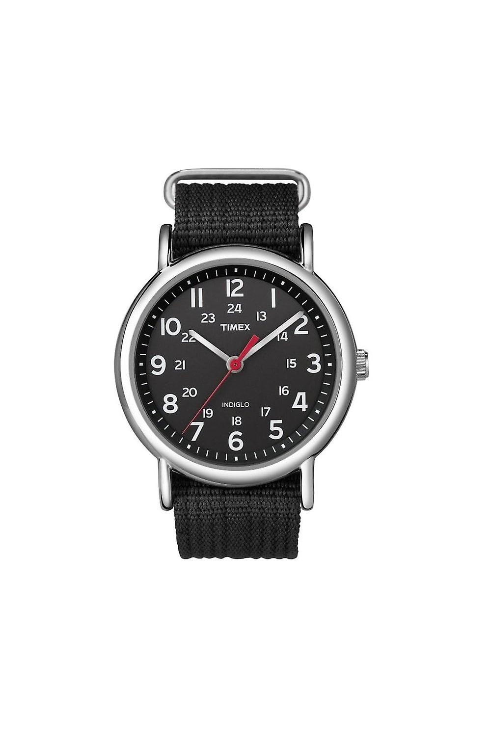 Men's Timex Gents Easy Reader Weekender Indiglo Watch T2N647