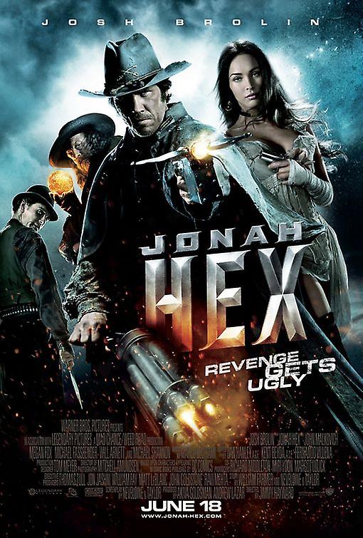 Jonah Hex Poster - (Josh Brolin, Megan Fox) Double Sided Regular Us One Sheet (2010) Movie Poster