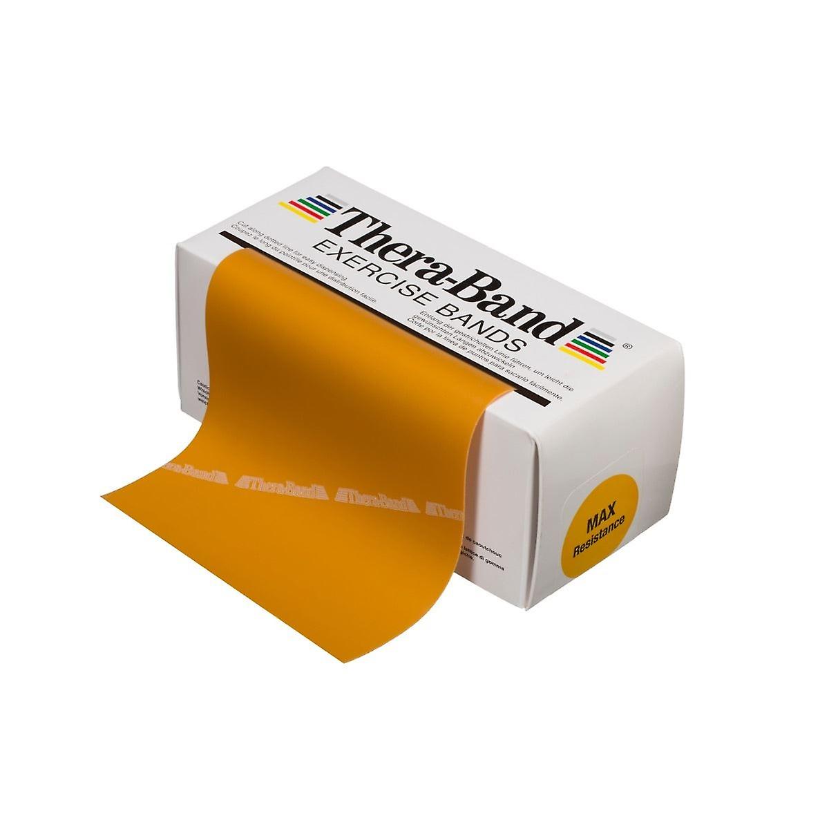 Theraband Professional Resistance Bands Sports Strength Training Bands - Gold