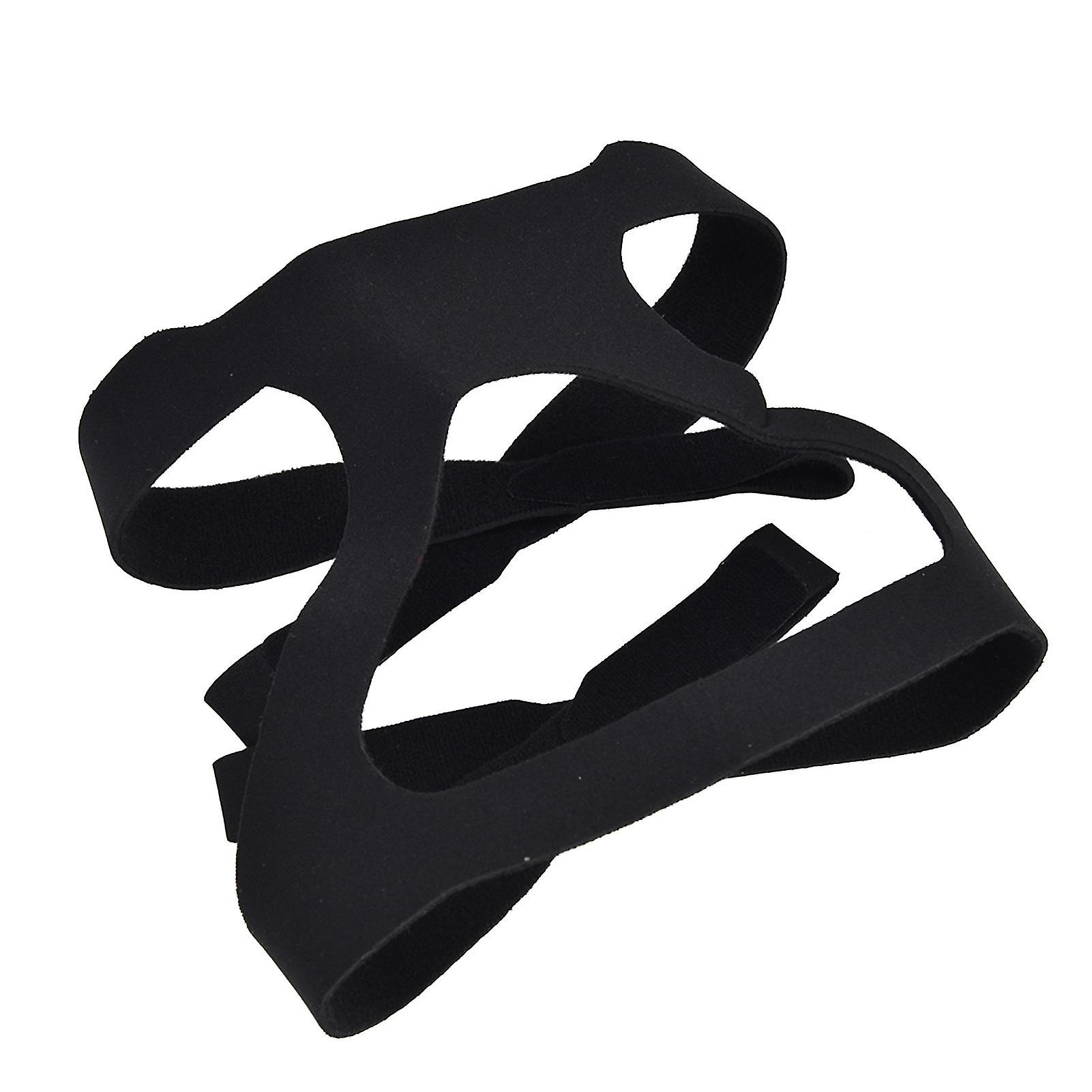 Universal Replacement CAPA Headgear Strap 70x16cm Black Elastic