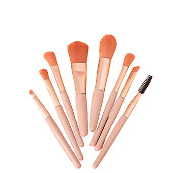 8pcs Pinselset Beauty Tools Make-up-Pinsel Set mit weichen synthetischen Haaren