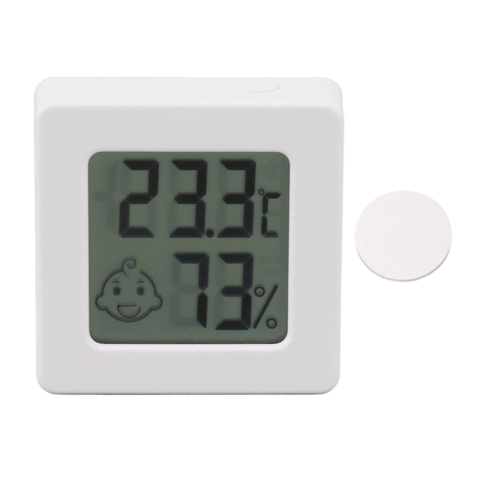 Mini Hygrometer Thermometer High Accuracy Compact Portable Digital Temperature Humidity Gauge Meter for Home Kitchen