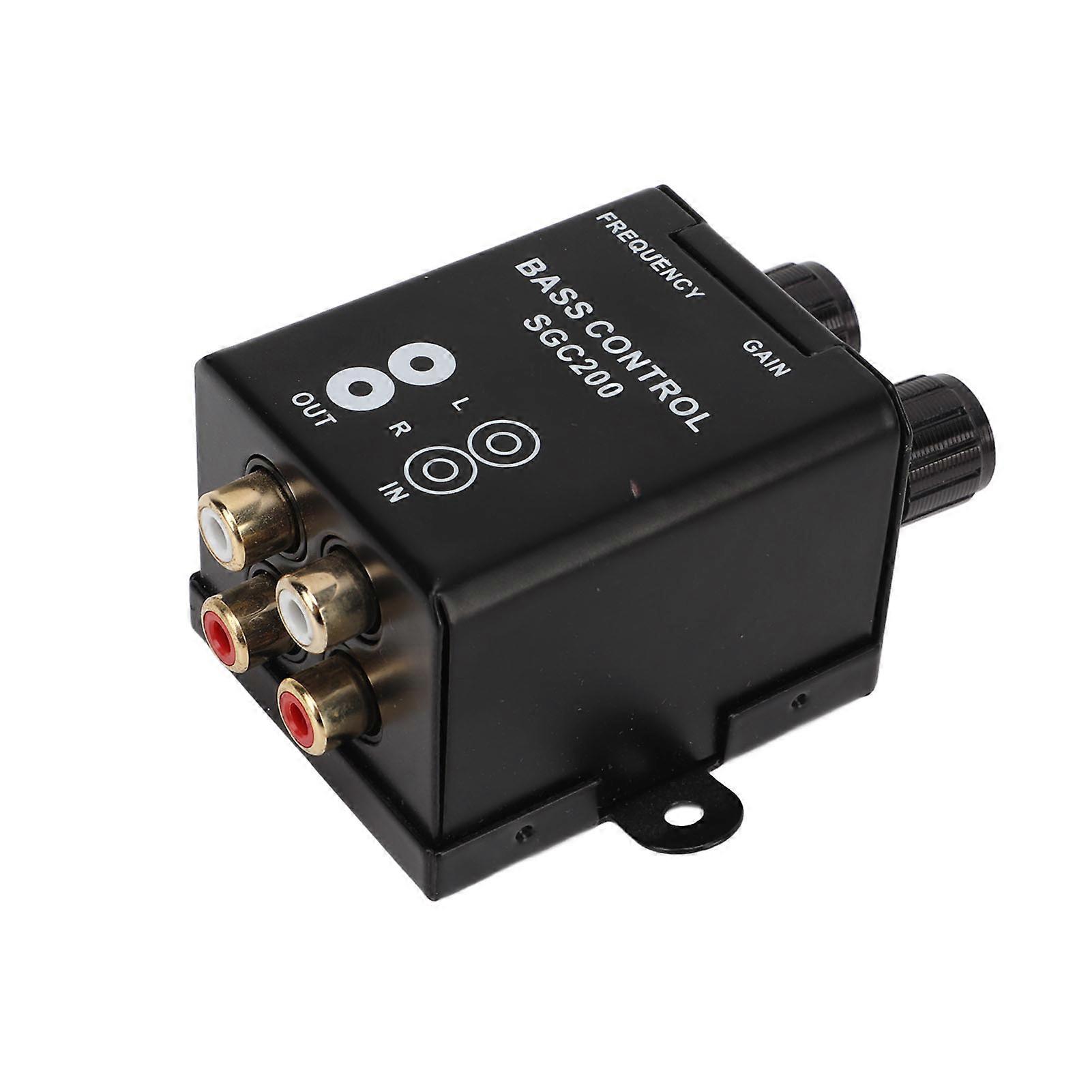 Car Bass Control Knob Controller Car Audio Regulator Amplifier Universal Fit for Most of Car