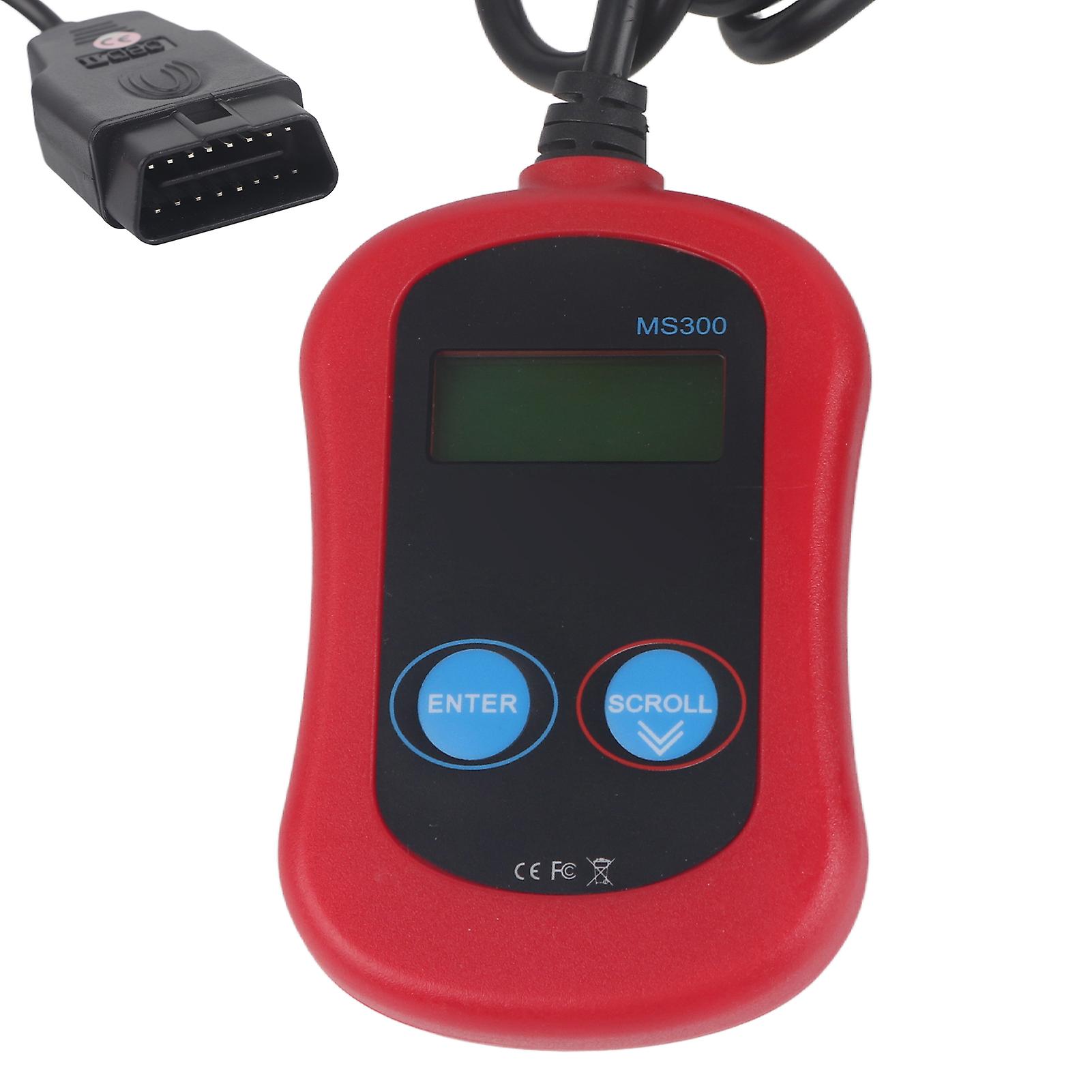OBDII Scanner for Car - Handheld Diagnostic Tool MS300 Code Reader
