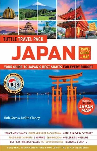 Japan Travel Guide Map Tuttle Travel Pack by Judith Clancy Paperback Book