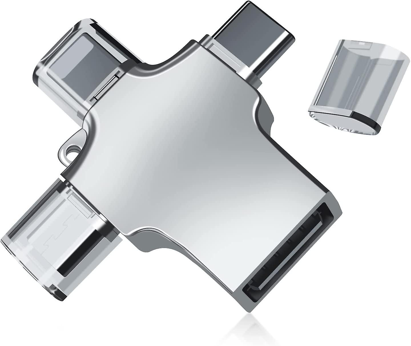 3 in 1 Micro USB/USB C to USB 3.0 Adapter, USB c to USB Adapter, for Mobile Phone/Tablet Data Transf