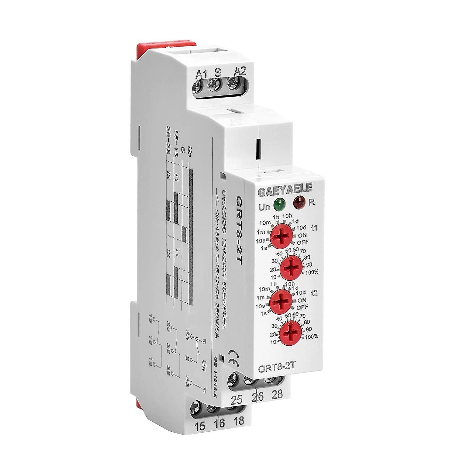 Dual delay relays GRT8-P2
