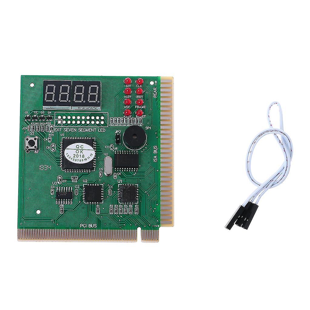 For 4digit Pc Computer Diagnostic Card Motherboard Mainboard Post Tester Pci Isa