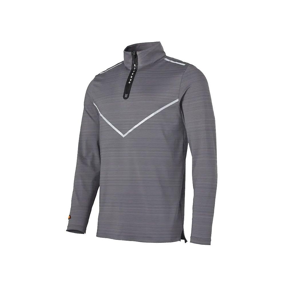 男士 Ellesse 2024 男士 VISALA 1/2 拉链上衣灰色