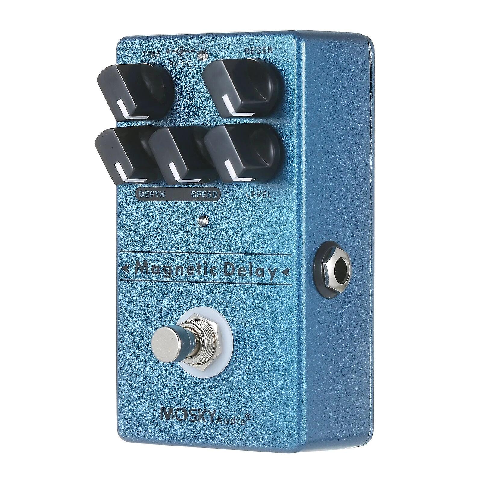 Moskyaudio Echo Guitar Effects Delay Pedal For Player Beginner Magnetic Delay Effect Maker