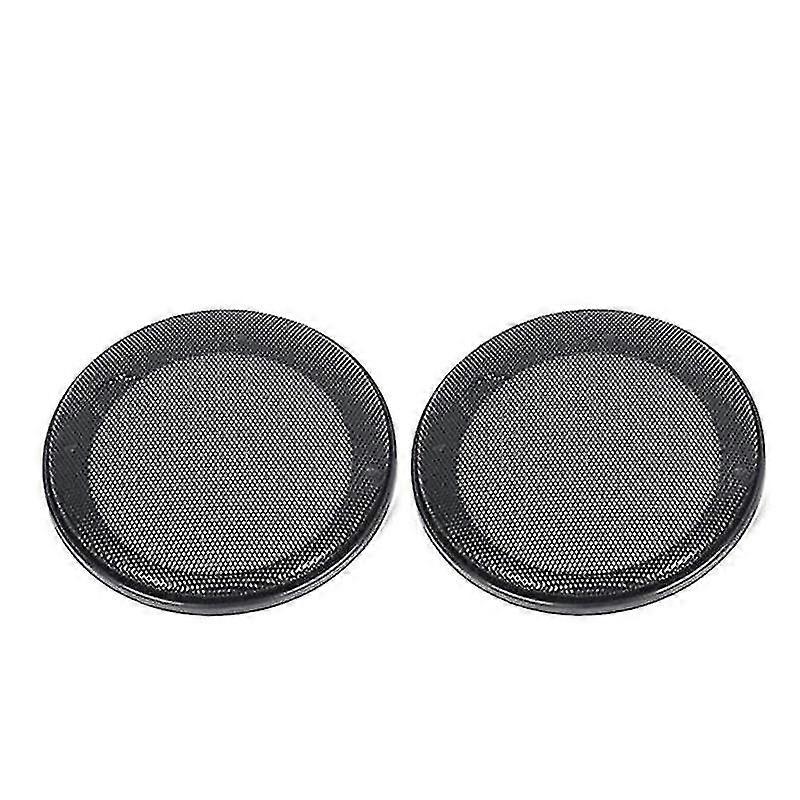 Audio Speaker Cover Mesh Replacement Decorative Circle Grille Protect Black