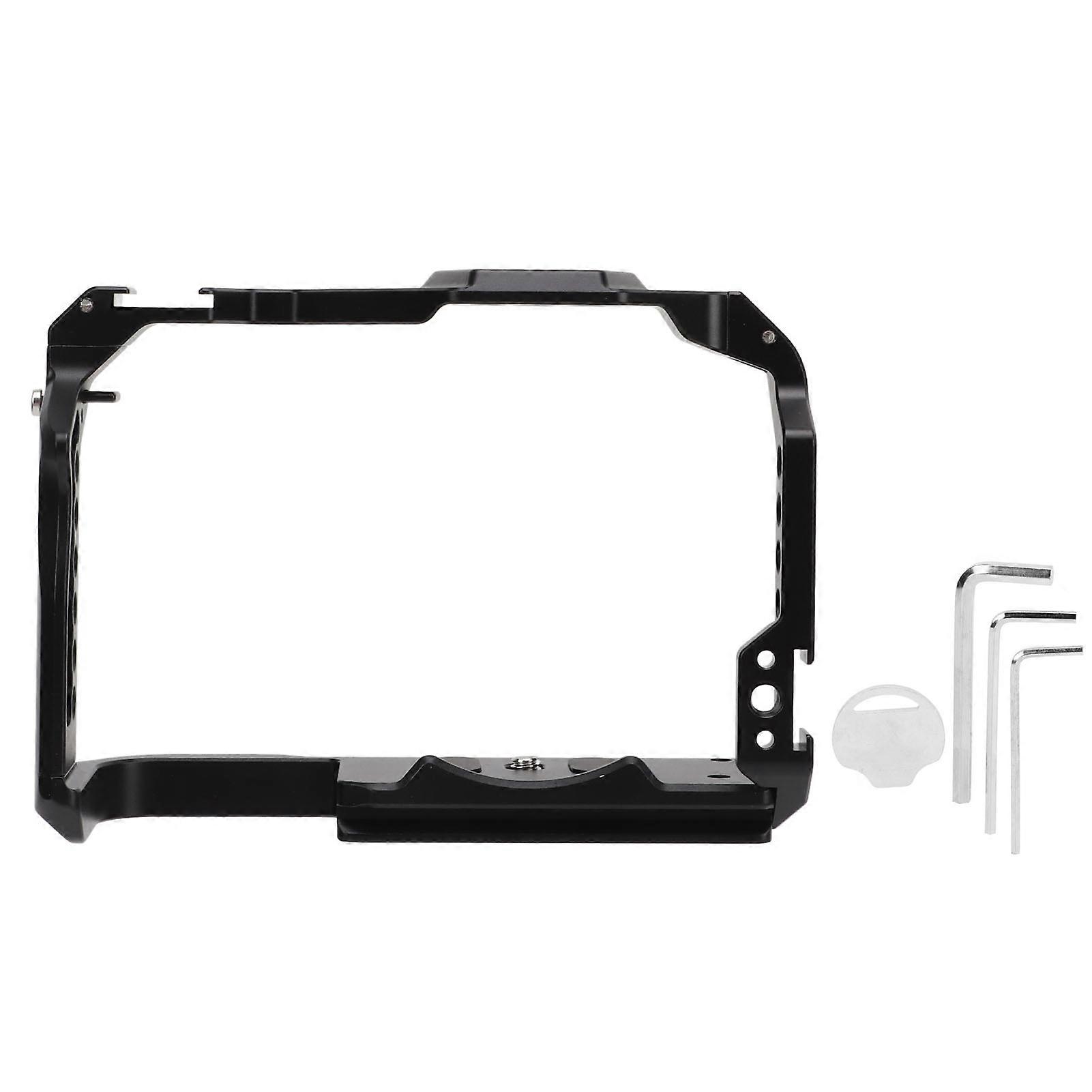 Camera Protective Frame Metal Camera Cage Accessories With Cold Shoe Mount For R7 Camera