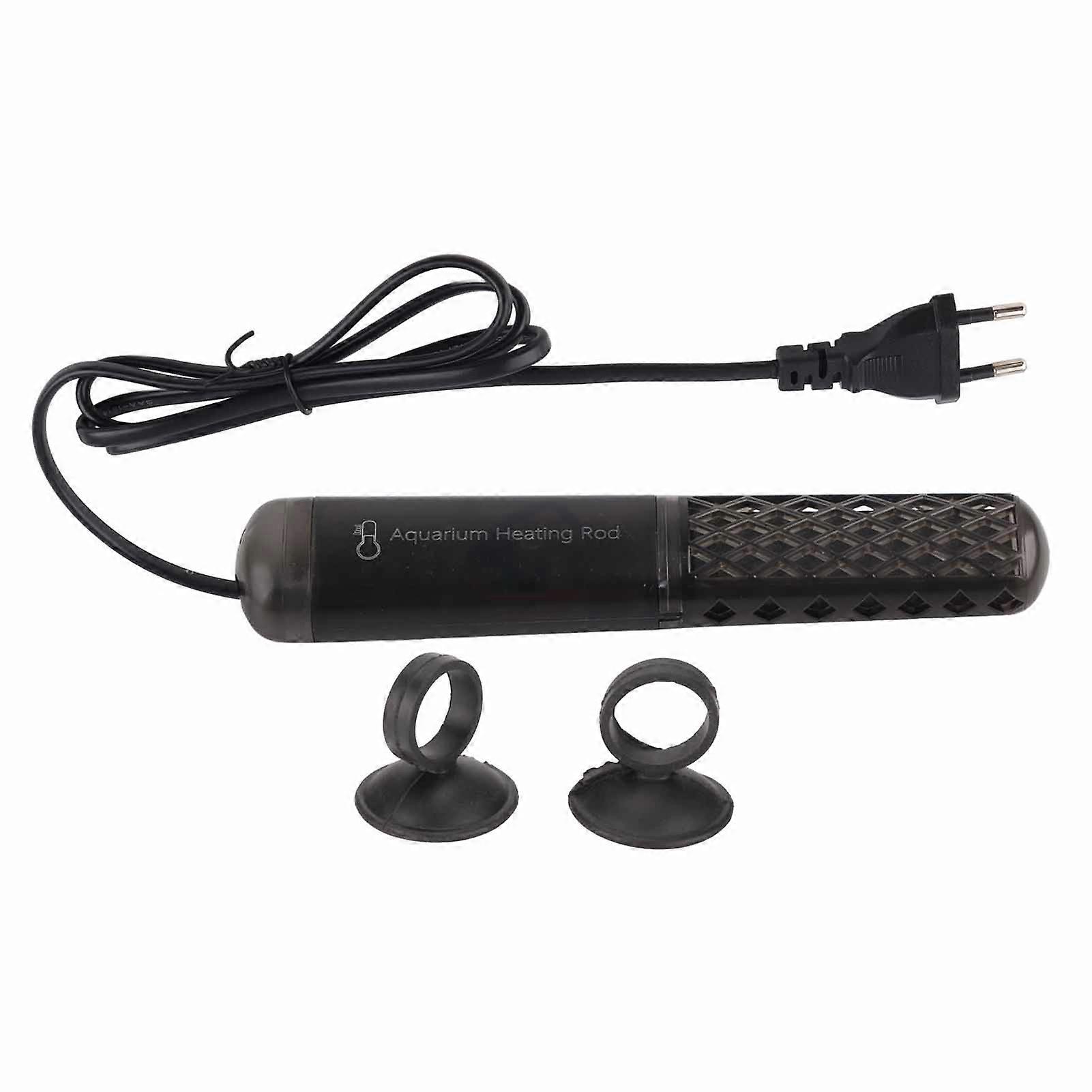 Mini Aquarium Heater Auto Constant Temperature Explosion Proof Small Fish Tank Heater with Suction Cups EU Plug 110?240V 50W