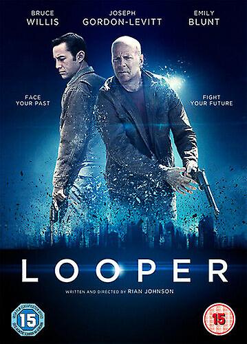 Looper DVD (2013) Bruce Willis Johnson (DIR) cert 15 - Region 2