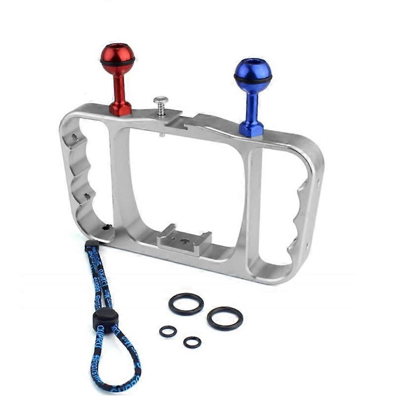 Handheld Stabilizer Dual Hand Grip for-GoPro 7/(2018)/6/5/4/3+/3 Cameras