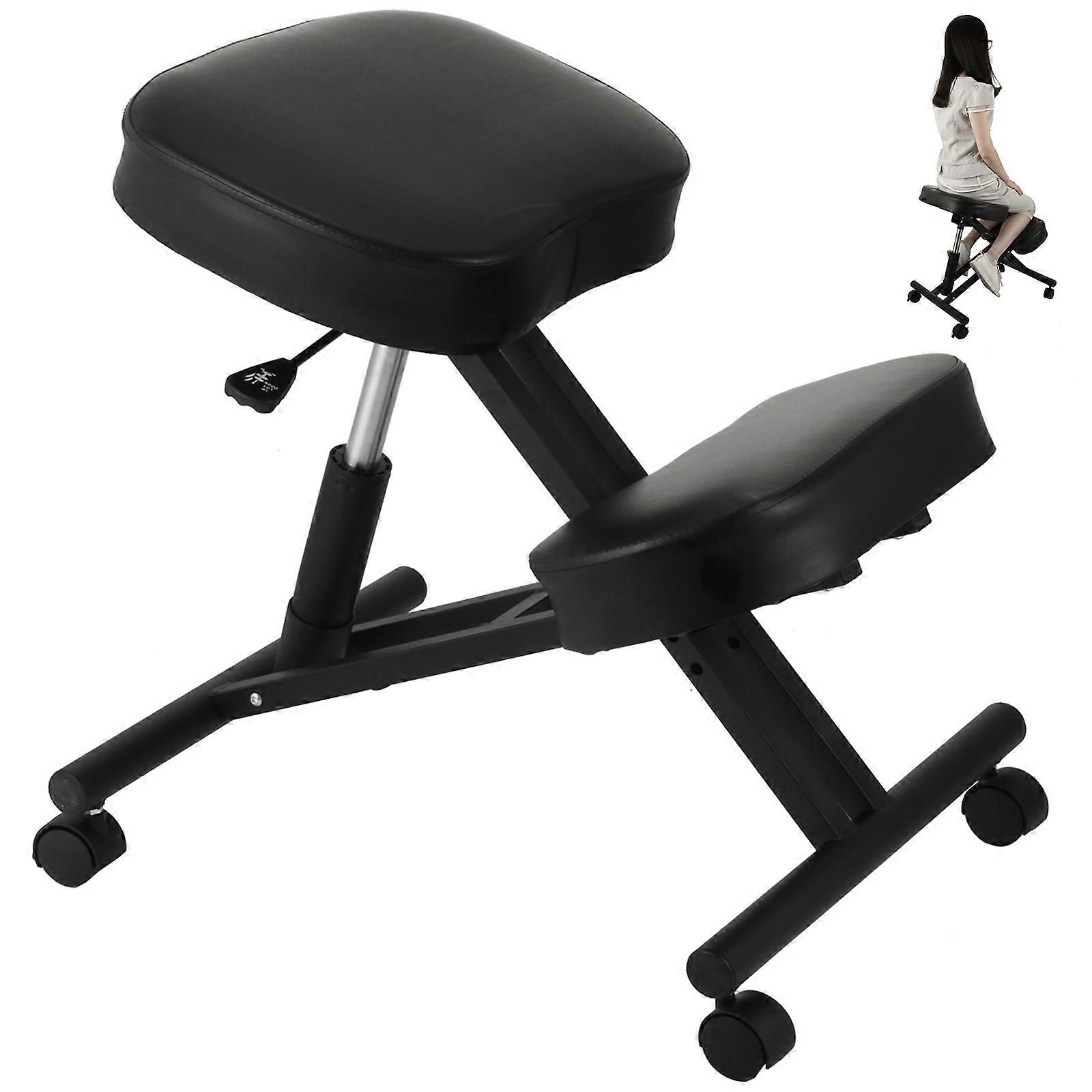Kneeling Chair Orthopaedic Stool Ergonomic Posture Office Frame Adjustable Seat