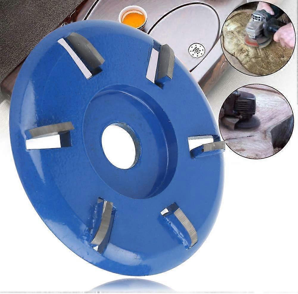 Wood Carving Disc, Steel 6 Teeth Tree Stump Remover Milling