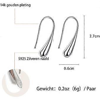 LOKILOKI Set di Gioielli di Perle d'Acqua Dolce Naturali Collana in Argento Sterling 925 per Le Donne Set di Gioielli da Sposa con Orecchini A Goccia