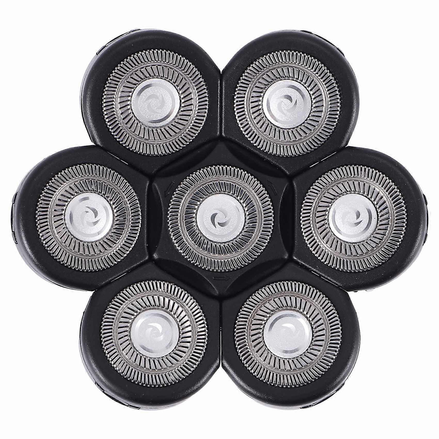 7D Electric Replacement Head Bald Replacement Blade Electric Head Replacement Blade