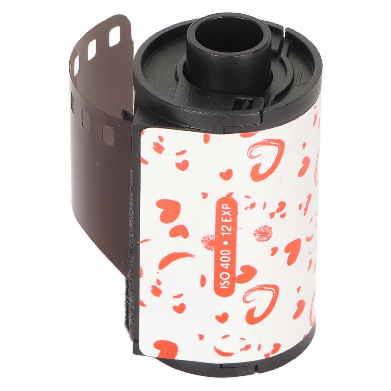 35mmカラープリントフィルムビンテージ12露光400度光感度135カメラ用高解像度カラーネガティブフィルム