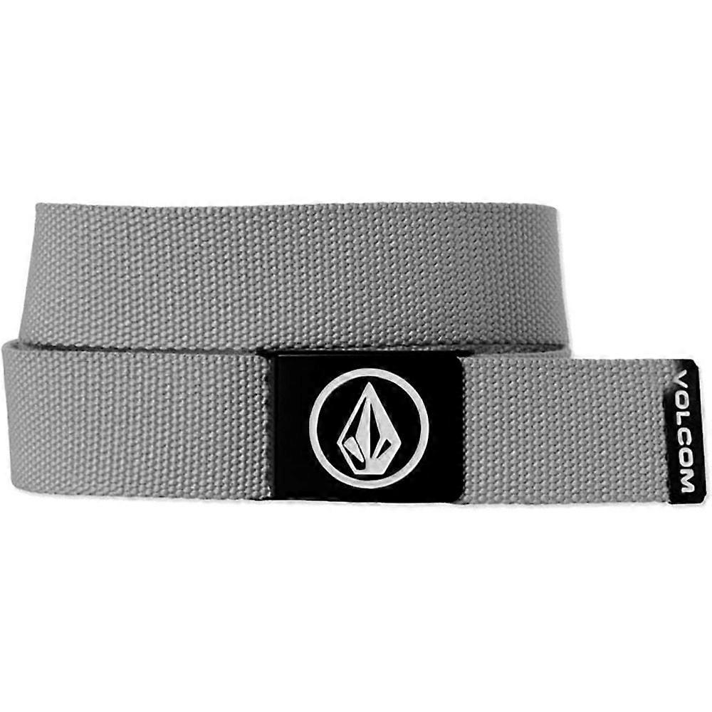 Men's Volcom Circle Web Belt / Heather Grey / ONE