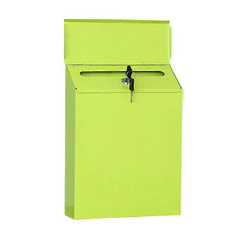 1Pcs Modern Mailbox Comment Letter Deposit Suggestion Drop Box Secured Payments Key Paperwork Secur