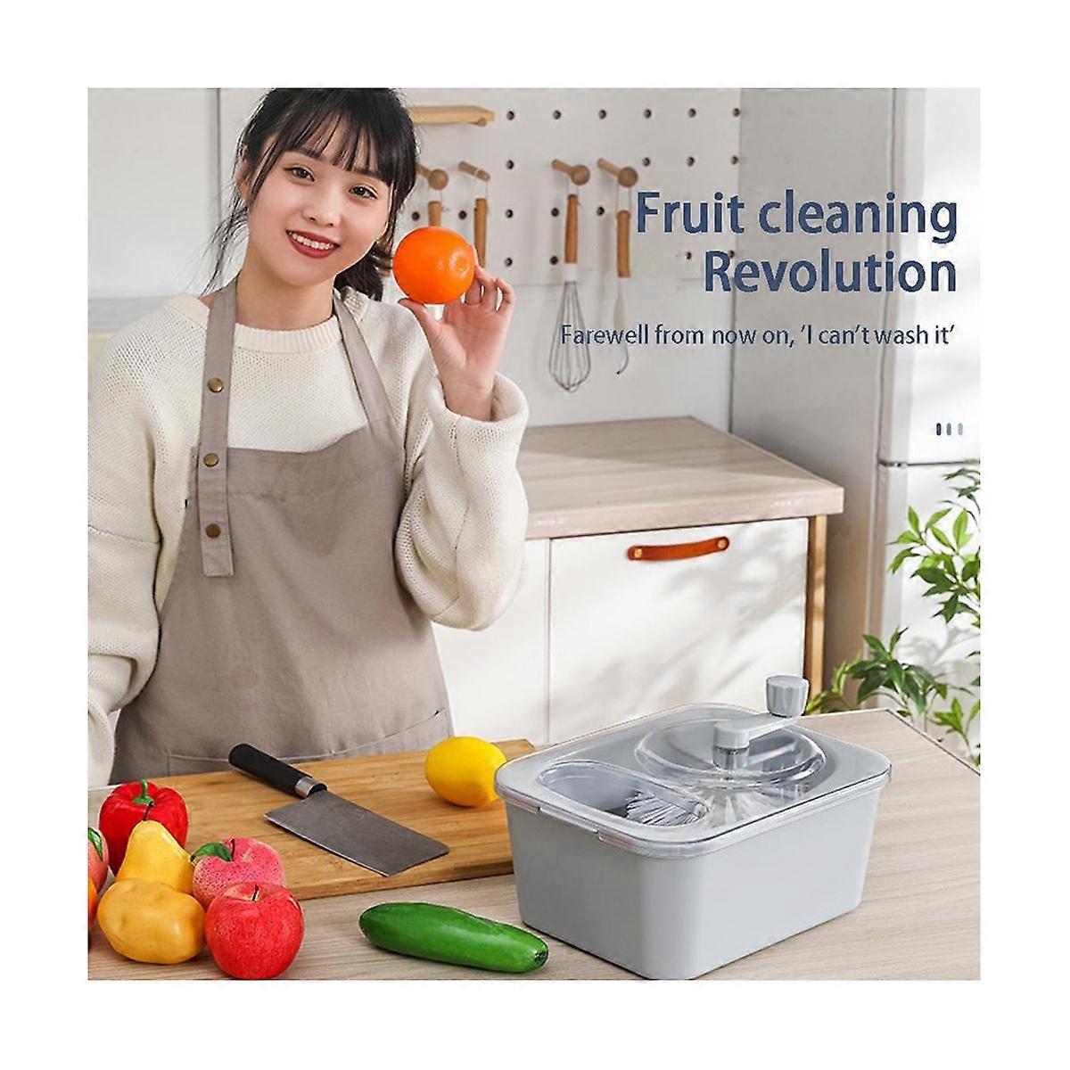 Fruits Vegetables Dehydrator Dryer Salad Spinner Cleaner Basket Basket Wash Fruit Washer Clean Mach