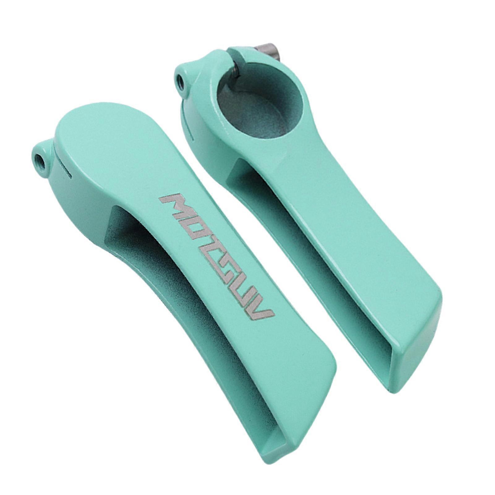 1 Pair Bicycle Handlebar Grip Heavy Duty Aluminum Alloy Ergonomic Non-slip MTB Road Mountain Bike Handle End Bar Grip Bicycle Accessories