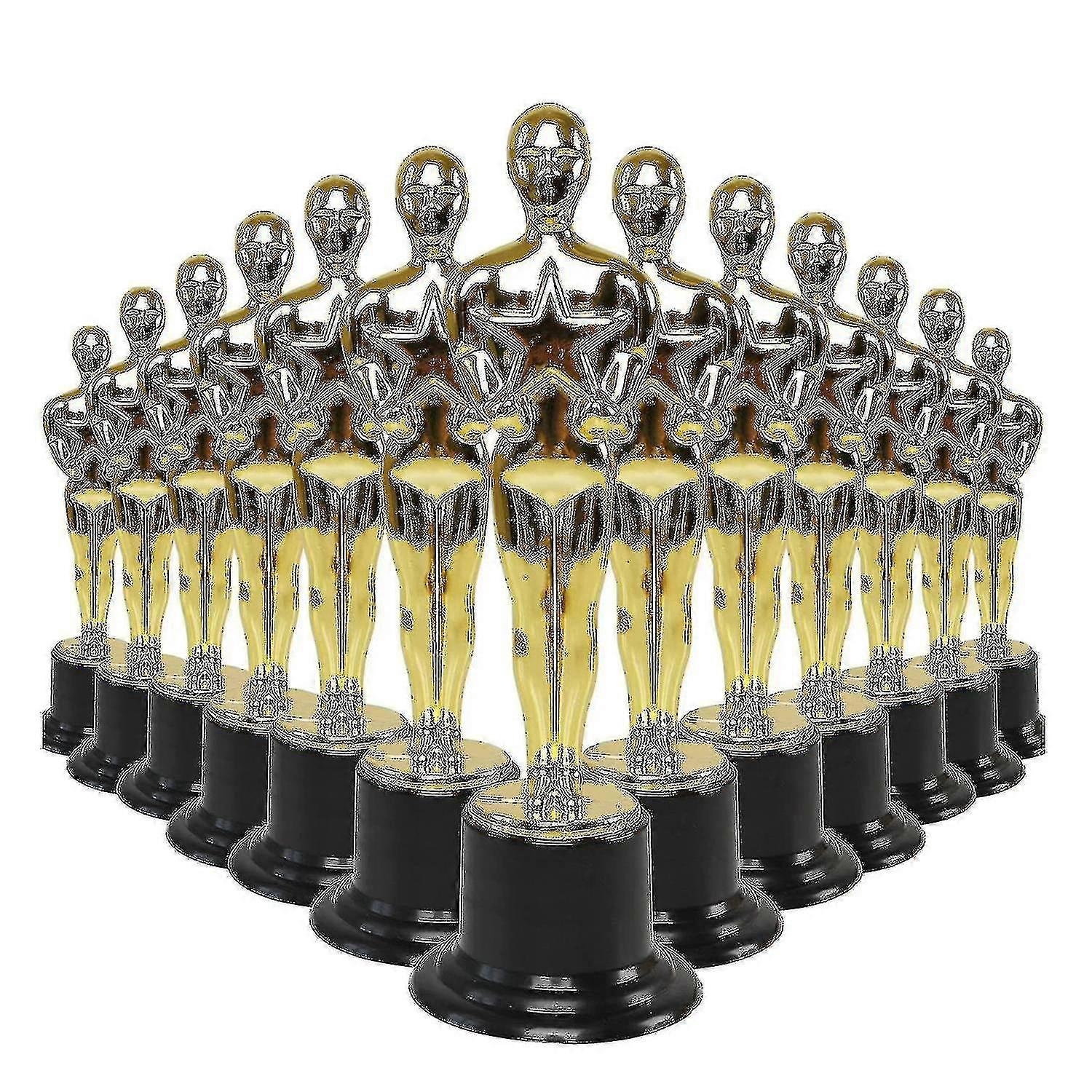 24 حزمة جائزة الجوائز تمثال صغير للخدمات ، جائزة المدرسة ، جائزة اللعبة ، جائزة الحزب