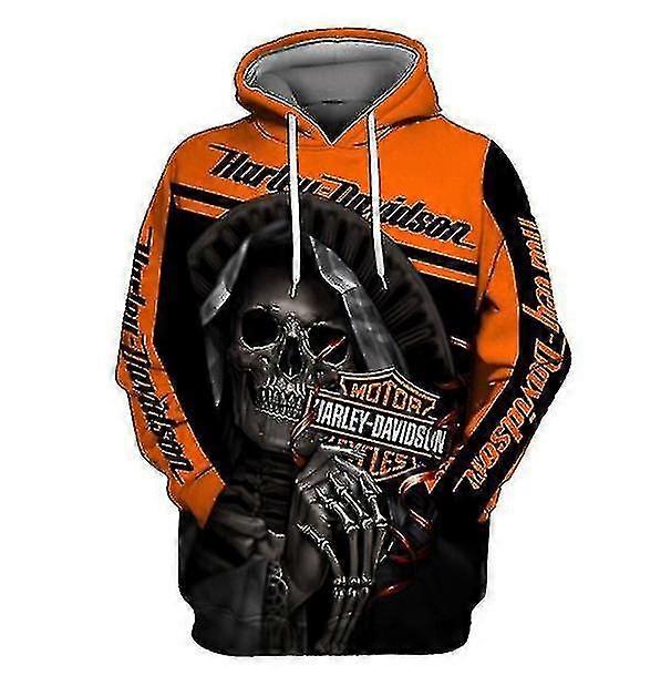 メンズパーカーファッシュフォックス3Dデジタルプリントパルスリーブレディースフード付きスポーツスウェットシャツ #yogu()