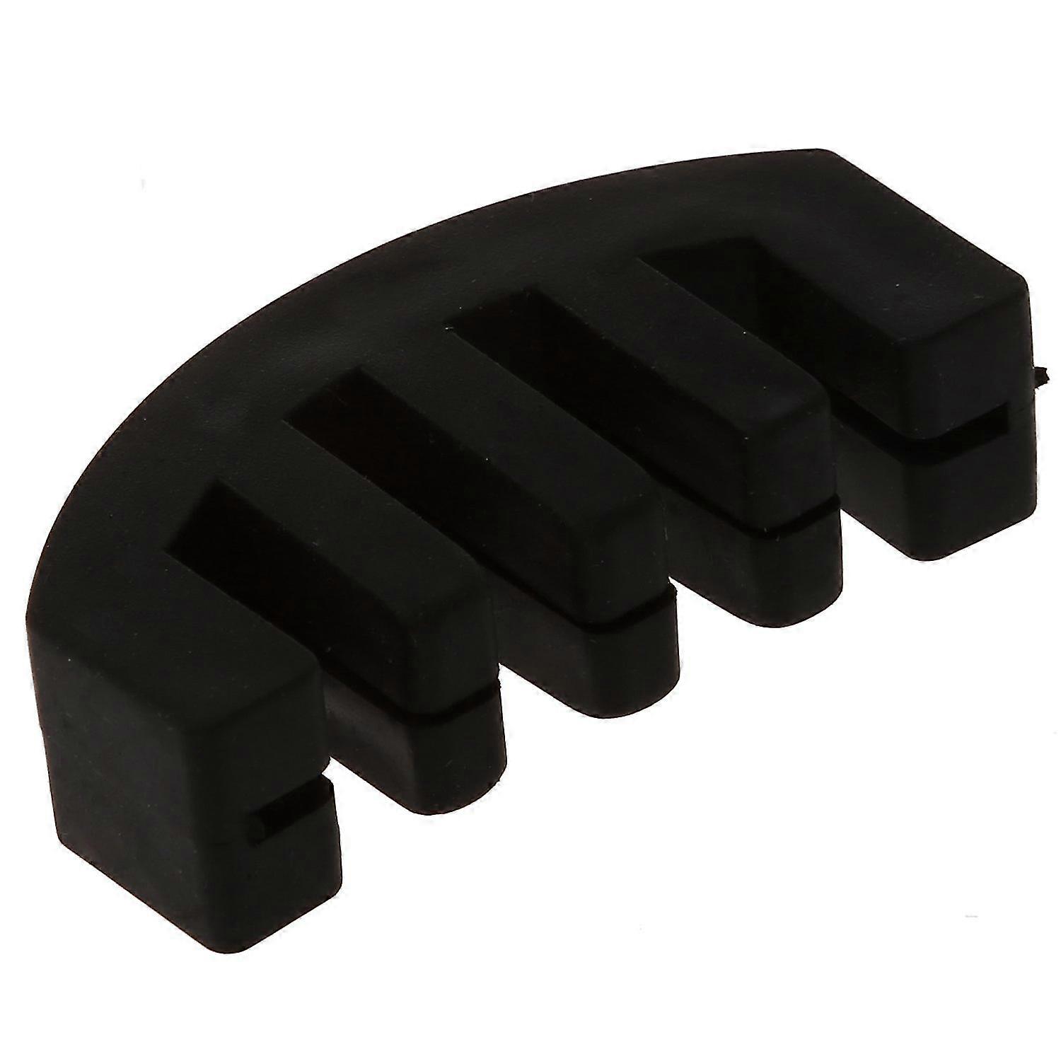 Violin Øvelse Tung sort gummi Violin Mute Akustisk Elektrisk