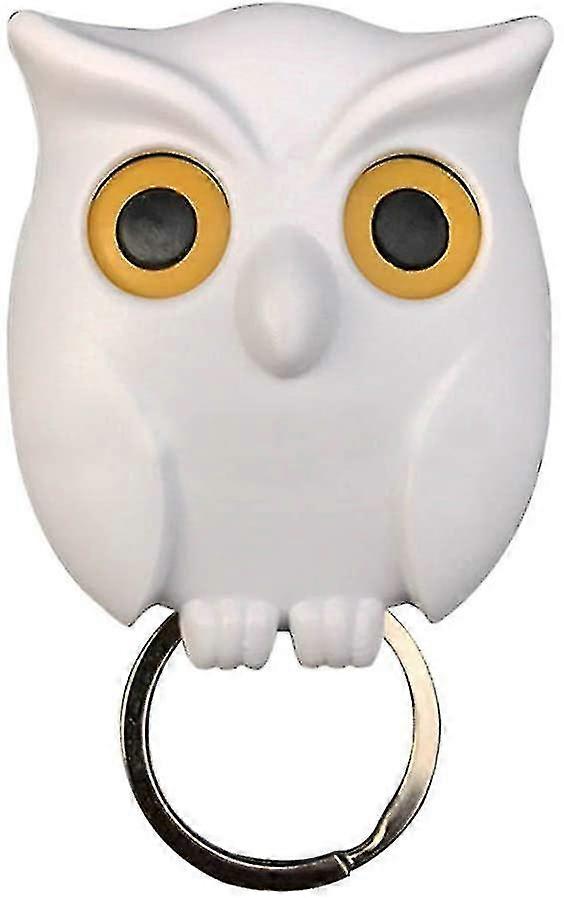 Owl Keychain. Magnetic. Wall Key Holder. Self-adhesive. For Decoration. Wall.