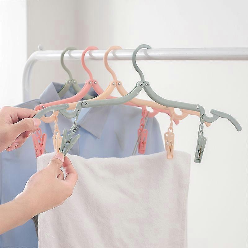 12pcs Foldable Travel Hangers