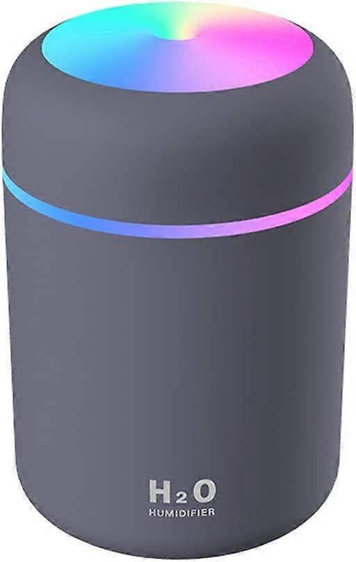 Mini Ultrasonic Humidifier with 2 Adjustable Mist Modes(Black)
