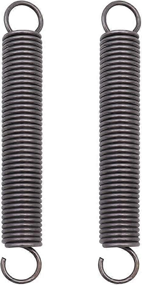 2 Pieces Extension Spring Steel Extended Compressed Spring Double Hook Springs - 2x18x150mm