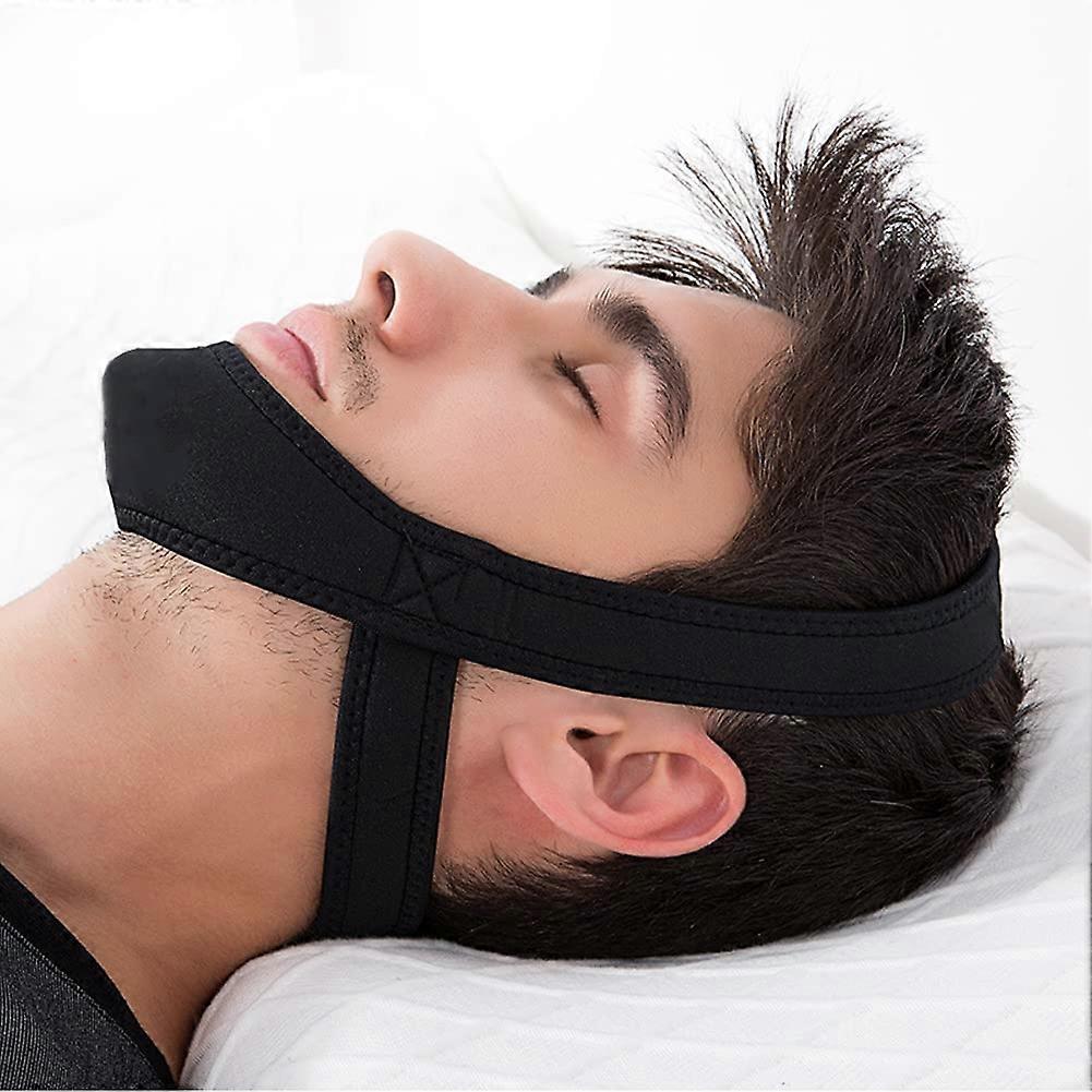 Anti Snoring Chin Strap Comfortable Natural Stop Snore Chin Strap Stop Snoring Solution Chin Strap Effective Snore Stopper Devices Adjustable