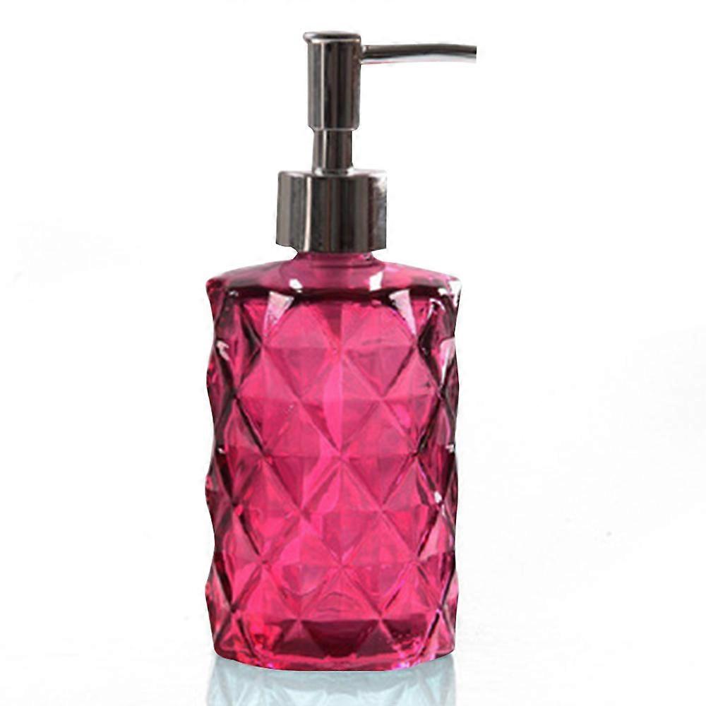 Glass hand sanitizer bottle 330ml press shampoo bottle shower gel conditioner lotion sub-bottle empty bottle