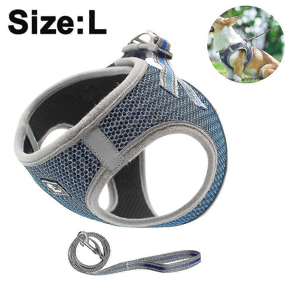 Dog Harness For Small Dogs Reflective Soft Mesh Small Dog Vest Harness Step In All Weather Comfort Small Dog Harnesses
